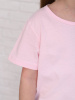 Футболка детская, модель 321, трикотаж (Бледно-розовый)