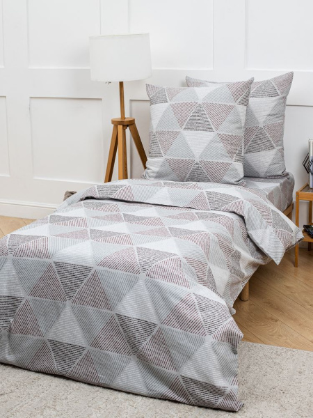 Наволочка 70*70 см, бязь "Комфорт" (Галактика, шоколад)