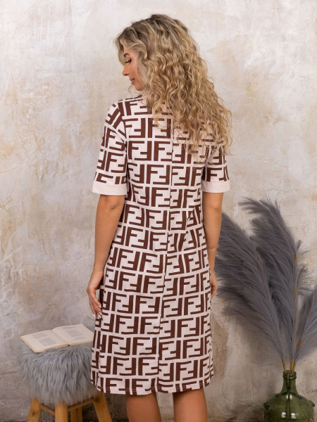 Халат женский, модель 124,трикотаж  (Лабиринт)