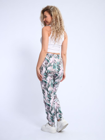 Брюки женские, модель 162, трикотаж (Джунгли)