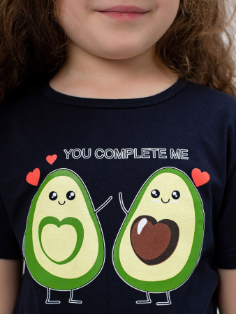 Пижама детская, модель 326, трикотаж (Авокадо, синий)