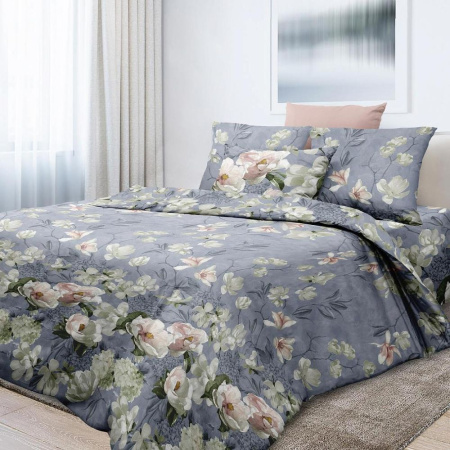 Простыня на резинке 120*200 см, перкаль, борт 25 см (Нигури)