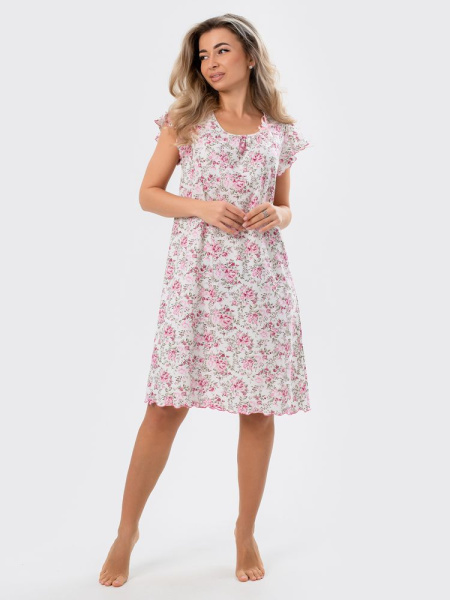 Сорочка ночная женская,мод. 426,трикотаж (Прелесть (розовый))