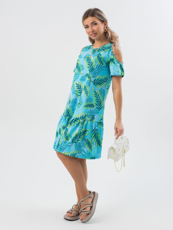 Платье женское, модель 175, трикотаж (Флора)