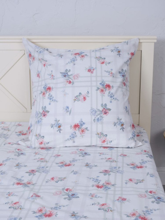 Простыня на резинке 200*200 см, бязь "Люкс", борт 25 см (Юнона)