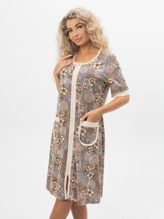 Халат женский, модель 124,трикотаж  (Фантазия)