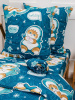 Наволочка 70*70 см, бязь "Комфорт", детская расцветка (Кот Акула)