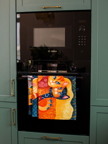 Комплект полотенец 48*60 см, 3 шт., рогожка (Лунный свет)