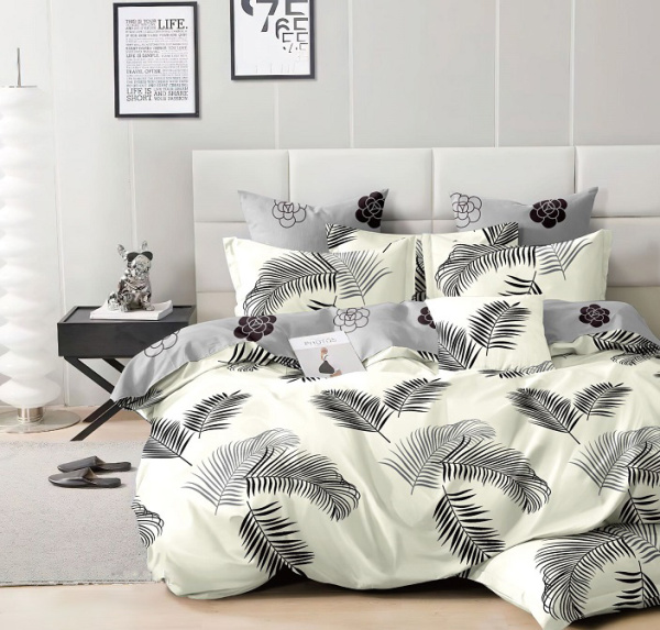 Наволочка 50*70 см, на молнии, поплин (Уютный сон (компаньон))