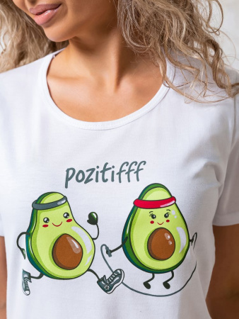 Пижама женская, модель 146, трикотаж (Авокадо, спорт)