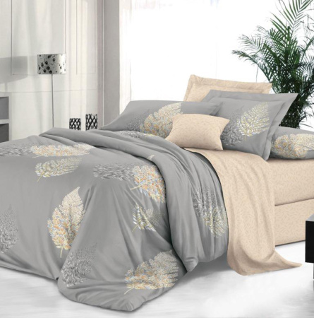 Простыня на резинке 090*200 см, сатин "Престиж", борт 25 см (Мистик (компаньон))