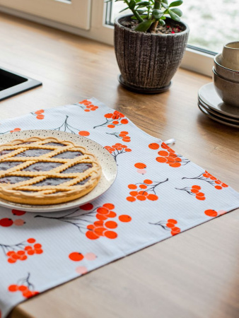 Комплект вафельных полотенец 48*60 см, 3 штуки (Ягодный сорбет)