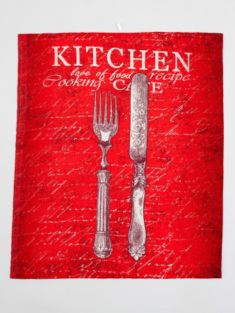 Комплект полотенец 48*60 см, 3 шт., рогожка (Матильда)