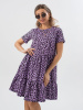 Платье женское, модель 174, трикотаж (Лео, сиреневый)