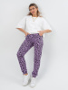 Брюки женские, модель 162, трикотаж (Лео, сиреневый)