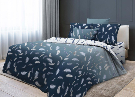 Комплект постельного белья Евромакси, перкаль (Нежный сон)