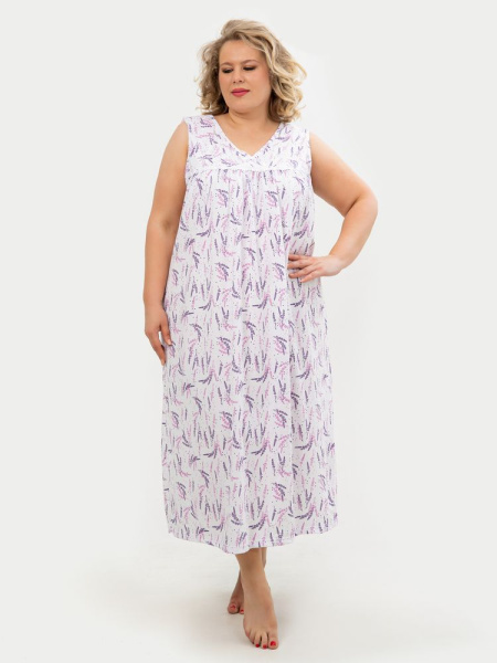 Сорочка ночная женская,мод. 431, трикотаж 60-70 (Лаванда)