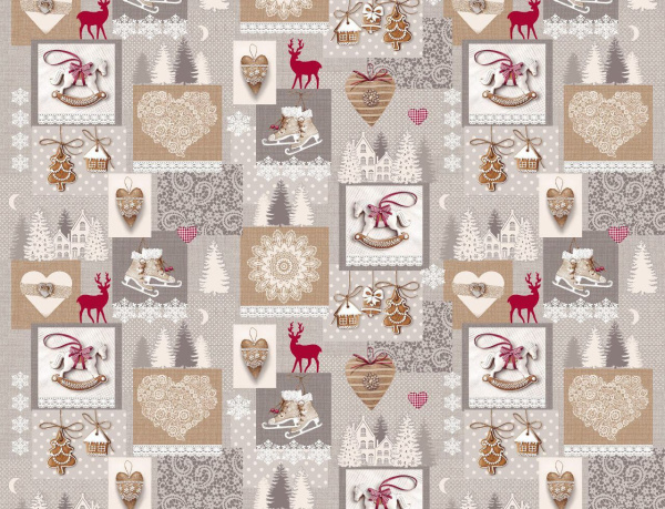 Скатерть 150*180 см, рогожка (Лапландия)