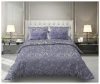 Простыня 1,5-спальная, бязь "Комфорт" (Валенсия, сиреневый)