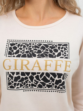 Костюм женский, модель 162, трикотаж (Жираф)