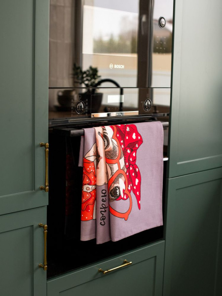 Комплект полотенец 48*60 см, 3 шт., рогожка (Пёсели)