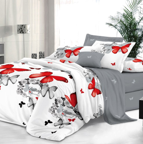 Простыня на резинке 160*200 см, сатин "Престиж", борт 25 см (Альвина (компаньон))