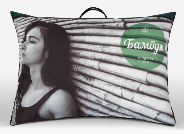 Подушка 50*70 см, наполнитель "Бамбук" Подушка 50*70 см, наполнитель "Бамбук"