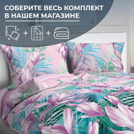 Простыня на резинке 140*200 см, бязь ГОСТ, борт 25 см (Летиция)