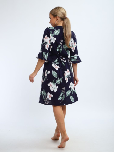 Халат женский, модель 130, трикотаж (Элегия)