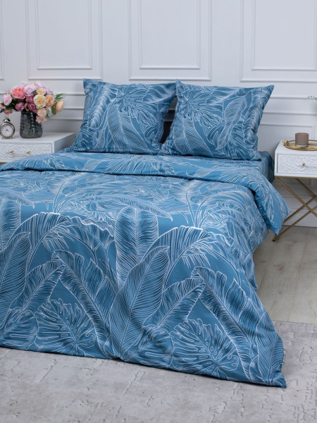 Наволочка 40*40 см, перкаль (Таинственный остров)