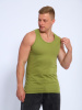 Майка мужская, модель 216, трикотаж (Хаки)