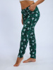 Брюки женские, модель 162, трикотаж (Елочка, зеленый)