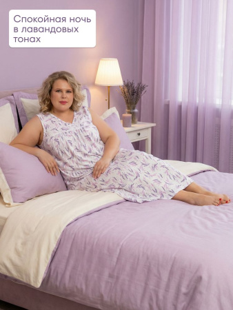 Сорочка ночная женская,мод. 431, трикотаж 60-70 (Лаванда)