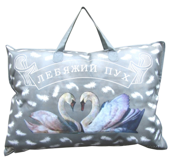 Подушка 50*70 см, наполнитель "Лебяжий пух"  Подушка 50*70 см, наполнитель "Лебяжий пух"