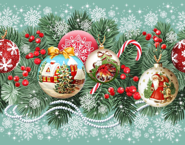 Дорожка для сервировки 50*150 см, хлопок 100% (Волшебный шар)