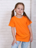 Футболка детская, модель 321, трикотаж (Оранжевый)