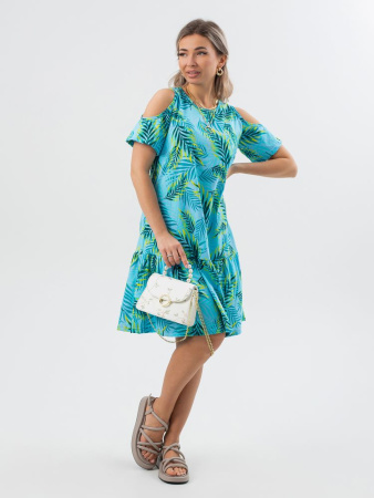 Платье женское, модель 175, трикотаж (Флора)