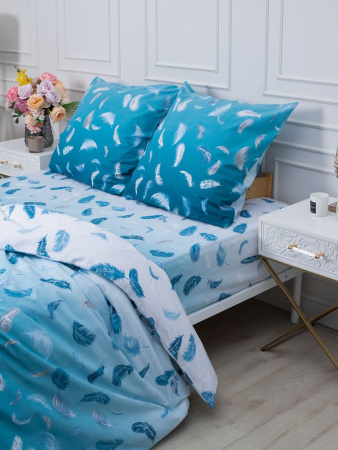 Комплект постельного белья Евромакси, перкаль (Нежный сон)