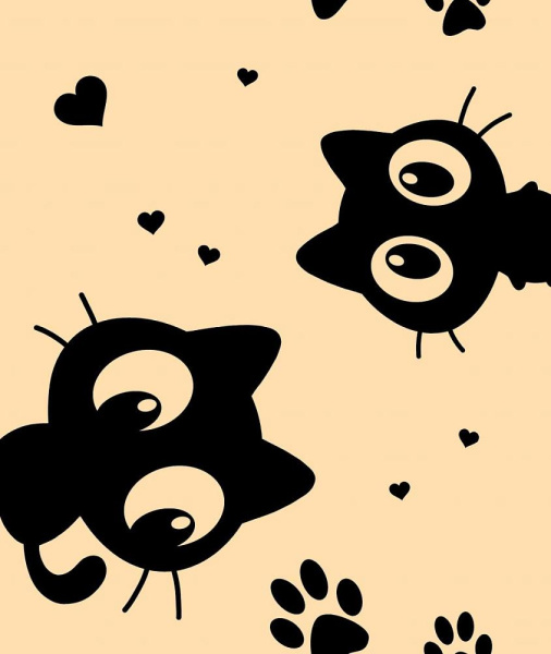 Полотенце 50*60 см вафельное (Котята)