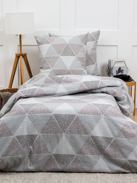 Пододеяльник 1,5-спальный, бязь "Комфорт" (Галактика, шоколад)