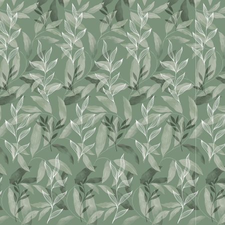 Комплект постельного белья 1,5-спальный, бязь  ГОСТ (220) (Китос, зеленый)