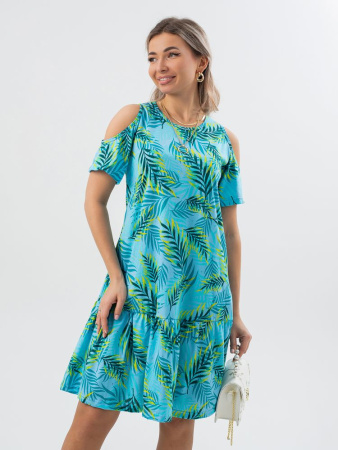 Платье женское, модель 175, трикотаж (Флора)