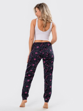 Брюки женские, модель 162, трикотаж (Панды)