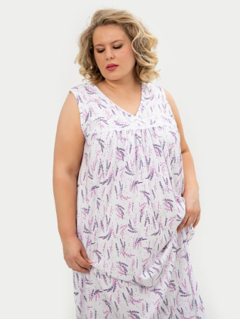 Сорочка ночная женская,мод. 431, трикотаж 60-70 (Лаванда)