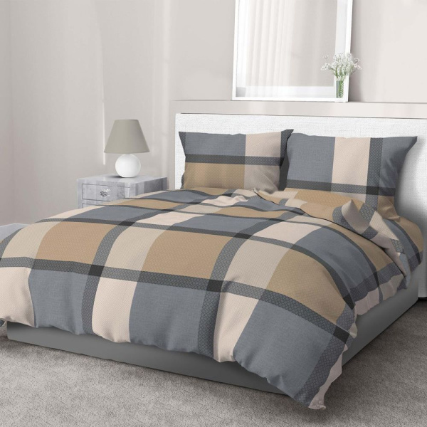 Пододеяльник Евростандарт, бязь ГОСТ (Верде)