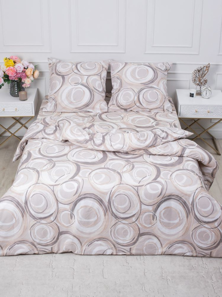 Комплект постельного белья Евростандарт, перкаль (Кимберли)