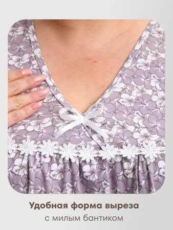 Сорочка ночная женская,мод. 431, трикотаж 60-70 (Ксения)